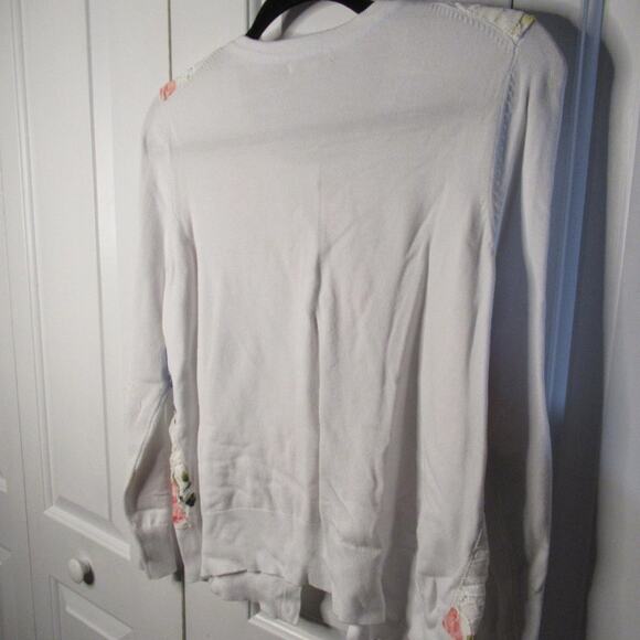 Charter Club Lace-Front Cardigan - Picture 3 of 4